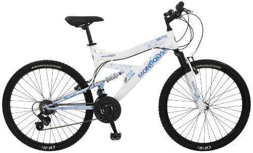 Mongoose Maxim Women's Dual-Suspension Mountain Bike (26-Inch Wheels)