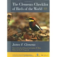 The Clements Checklist of Birds of the World
