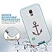 Galaxy S5 Case, ULAK Hybrid Soft Silicone + Hard Plastic Protective Hard Case for Samsung Galaxy S5 (2014) (You make me home+Blue)