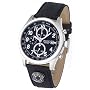 Accurist All Terrain Gents Strap Stainless Steel Black Dial Watch