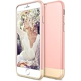 iPhone 6S Case, Maxboost&reg; [Vibrance S] iPhone 6 6S Case (4.7 Inch) Slider Style [Lifetime Warranty] Protective Hard Cover - Rose/Champagne Gold