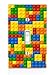 Colorful Bricks Design Print Image Light Switch Plate by Trendy Accessories