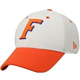 New Era Florida Gators White Batting Practice On-field Fitted Hat