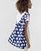 BAGGU Large Reusable Shopping - Elephant Blue