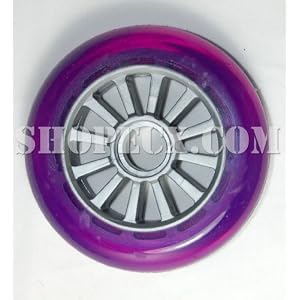 YAK Scooter Wheel Purple Silver by YAK