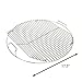 Grill Care 17433 Stainless Steel Grid Compatible with Weber 18.5