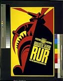 GIANT WPA Wall Sticker of: Federal Theatre - Marionette Theatre presents 'RUR'