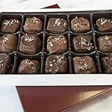 Village Chocolatier - Sea Salt Chocolate Caramel 1Lb Box Mix Dark/Milk Chocolate