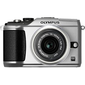 Olympus E-PL2 - Digital camera - mirrorless system - 12.3 Mpix - Olympus M.Zuiko Digital 14-42mm II lens - optical zoom: 3 x - supported memory: SD, SDXC, SDHC - silver
