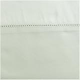 Pinzon 400-Thread-Count 100% Egyptian Cotton Hemstitch Standard Pillowcase Set, Mint