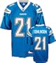 LaDainian Tomlinson Powder Blue Reebok NFL Replica San Diego Chargers Jersey