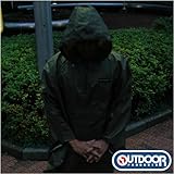 【OUTDOOR】 レインポンチョ 雨合羽 4色 レインコート デュポン撥水加工仕様