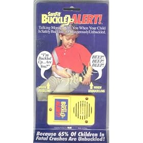 SafeFit Buckle Alert! Talking Monitor For Your Child's Seat Belt