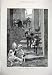 1880 ALBANIA STREET SCENE SCUTARI MEN HORSES WOODVILLE