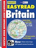 Easyread Britain, Extra-Clear Road Maps 2 1/3 Miles to 1 Inch: 35 Town Centre Street Maps, New Urban Area Maps with Speed Camera Locations (Philip s EasyRead Atlas)