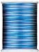 Clovers Variegated Silk Threads Size 8, 20 -Yard, 1 Spool-Blue/Silver/Pink