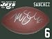 Mark sanchez Autographed Football