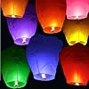 20 Chinese Sky Fly Fire Lanterns Wish Party Wedding Birthday Multi Color
