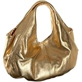 B-Low the Belt Metallic Rosa Hobo