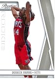 2010 Prestige Derrick Favors Rookie Card