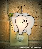SWITCHABLES Stained Glass Night Light COVER - TEETH SW039 - LIGHT FIXTURE SOLD SEPARATELY