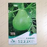 オリジナルパッケージ観賞用果実の種子、スプーンボトルひょうたん罪ポットひょうたんの種、成熟した開花90日、8粒子の種子/バッグ