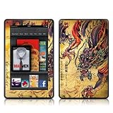 Dragon Legend Design Protective Decal Skin Sticker - High Gloss Coating for Amazon Kindle Fire (7 inch Color Multi-Touch Display)