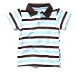 Sweet and Soft Baby Classic Knit Polo, 24 months, Brown