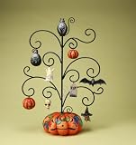 Jim Shore Frightful - Halloween Tree With Ornaments Figurine