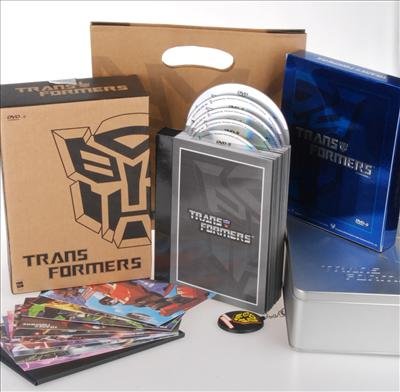 Transformers Generation 1 Full Seasons 1-4, 98 Episodes, 15 DVD Valued Tin Box set