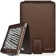 CaseCrown Regal Flip Vertical Case (Brown) for Amazon Kindle Touch (3G) e-Reader
