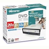 Memorex 20x LightScribe Internal DVD Recorder (32023220)
