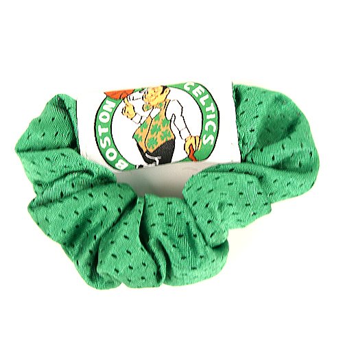 Boston Celtics Green Hair Scrunchie - Hair Twist - Ponytail Holder