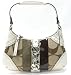 AUTHENTIC COACH SIGNATURE HAMPTONS STRIPE SMALL HOBO 10287 (Off White; Petite)