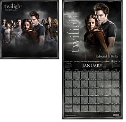 Twilight Movie 16-Month Jan 2010 to Dec 2010 Wall Mini Calendar 2010 - 5.5" X 5.5" It is a great little calendar for a school locker