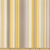 58'' Wide Waverly Sidewalk Stripe Silver Lining Fabric By The Yard