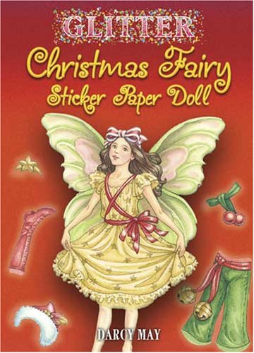 Glitter Christmas Fairy Sticker Paper Doll (Dover Little Activity Books Paper Dolls)