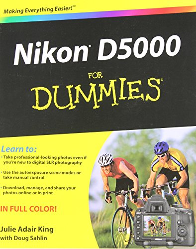 Nikon D5000 For Dummies by Julie Adair King (30-Jul-2009) Paperback