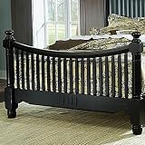 American Farmhouse Full/Queen Sleigh Footboard (Midnight Black)
