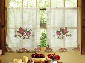 Amazon.com : Apple Decor Kitchen Curtains : Everything Else