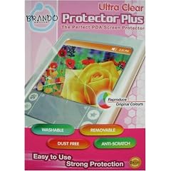 BRANDO Displayschutzfolie Protector Plus Ultra Clear passend zu Apple iPhone 3G, 3-G, Displayfolie, Kratzschutz, Schutzfolie, Displayschutz, Handy