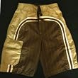 US Apparel Mens Swim Trunks - Solid/Pinstripe (2 color choices)