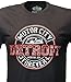 Detroit Motor City Forever Men's T-Shirts by BIG D LLC