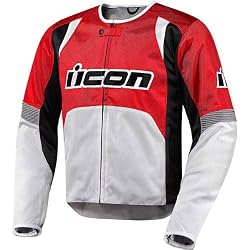 Icon Overlord Men's Textile Street Jacket - Red