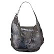 Carlos Falchi for Target&reg; Flap Hobo - Gray Collage
