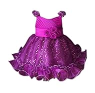 Toddler  Lace Sequined   Ball Gown Pageant Dress  With Ruffles