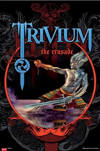 Poster - Trivium - The Crusade - Musik Poster Druck Plakat Print von Trivium