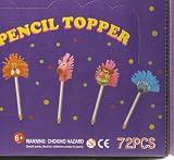 Crazy Animal Pencil Toppers - Box of 72