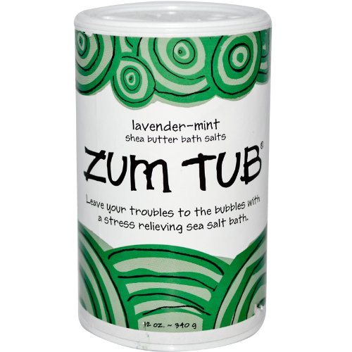 Zum Tub Shea Butter Bath Salts Lavender-Mint -- 12 oz