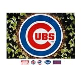 MLB Chicago Cubs Chicago Cubs Ivy Logo Mural Wall Graphic